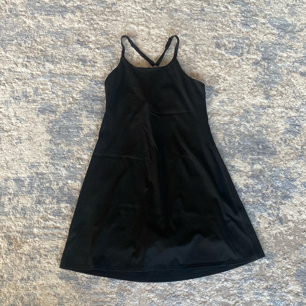 Black Exercise Dress Medium